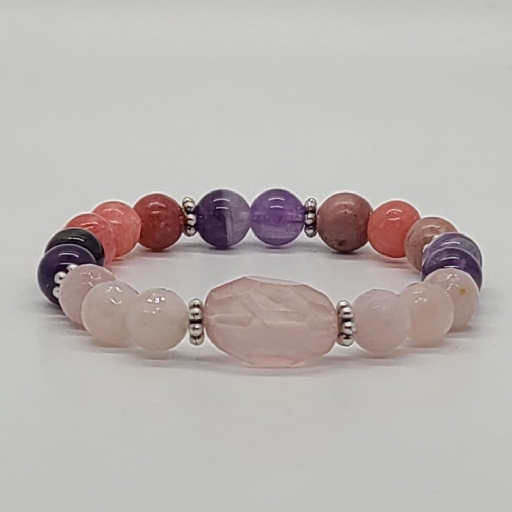 Heart healer. Natural Crystal's bracelet